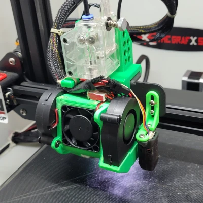 Ốp Quạt Kép 5015 GXS_Satsana (remixed) DD cho Ender 3 Max