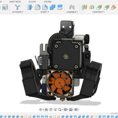 X5SA Pro V6 Titan pancake direct drive dual 5015