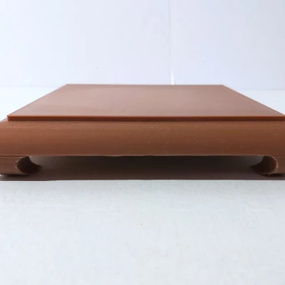 Chân đế trưng bày Bonsai vuông 180x180x33 mm (Số 06)