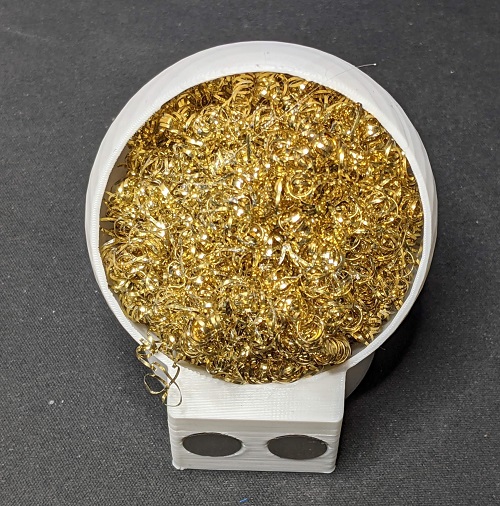 Giá Đỡ Vệ Sinh Đầu Mỏ Hàn Bằng Đồng Thau Có Nam Châm Bên Hông