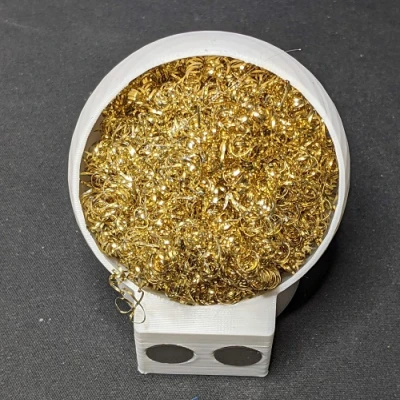 Giá Đỡ Vệ Sinh Đầu Mỏ Hàn Bằng Đồng Thau Có Nam Châm Bên Hông