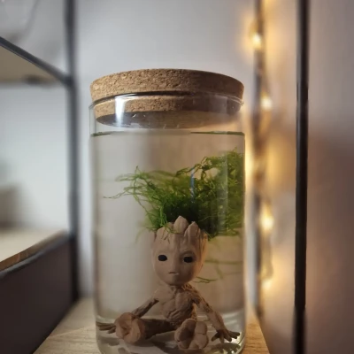 Mô Hình Groot Cho Hồ Cá 3D