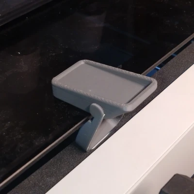 Tay Nắm Kính Tích Hợp Chân Nâng Cho Máy Bambu Lab