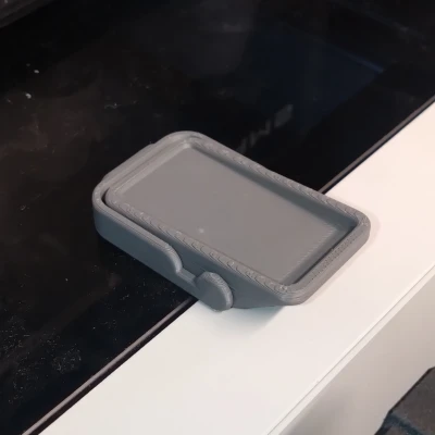 Tay Nắm Kính Tích Hợp Chân Nâng Cho Máy Bambu Lab