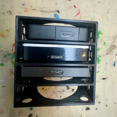 Giá đỡ gắn dưới bàn cho ổ cứng di động