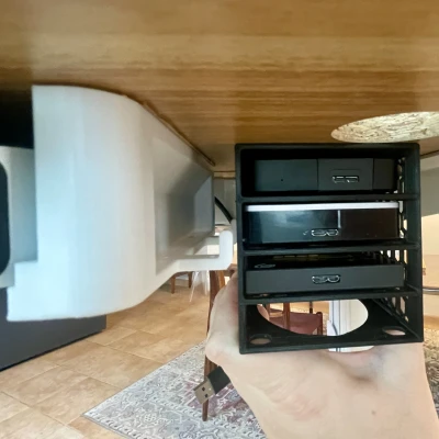 Giá đỡ gắn dưới bàn cho ổ cứng di động