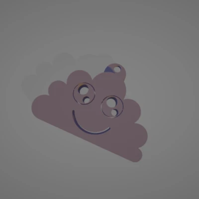 Móc Khóa Mây Dễ Thương