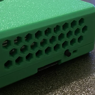 Case Sửa Đổi Cho Raspberry Pi 5 Có Nút Nguồn