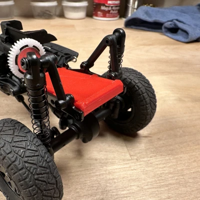 Khay Radio Sau Mini-Z 4x4 Red Spider