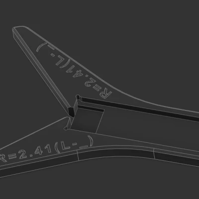 Bù trừ Fillet bán kính cho Gauge in