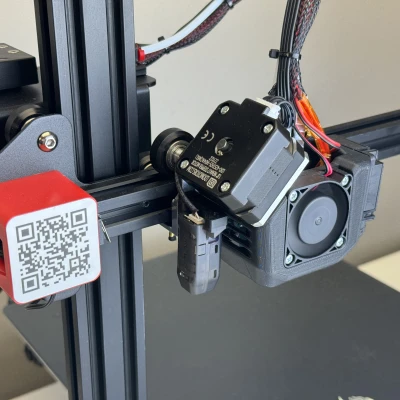 M3209 Ender 3 Max Neo [Bộ đùn Micro Swiss NG] - Che quạt và Giá đỡ