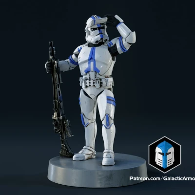 Tượng Lính Sao Hỏa Clone Trooper - Chuyên gia