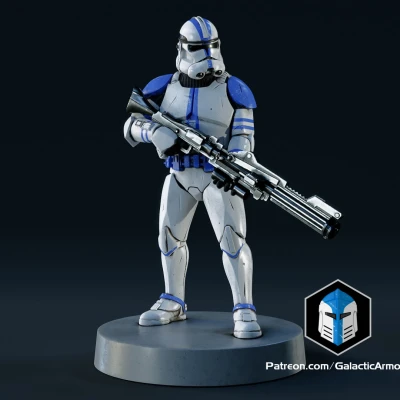 Tượng Trooper nhân bản - Tấn công