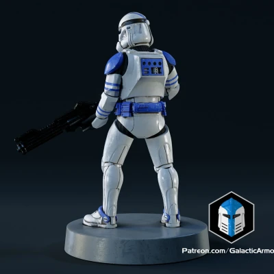 Tượng Trooper nhân bản - Tấn công