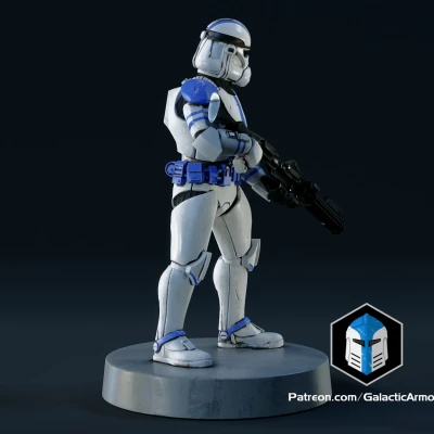 Tượng Trooper nhân bản - Tấn công