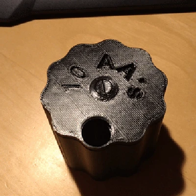 HỘP ĐỰNG PIN AA XOAY ĐƯỢC