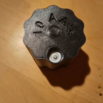 HỘP ĐỰNG PIN AA XOAY ĐƯỢC