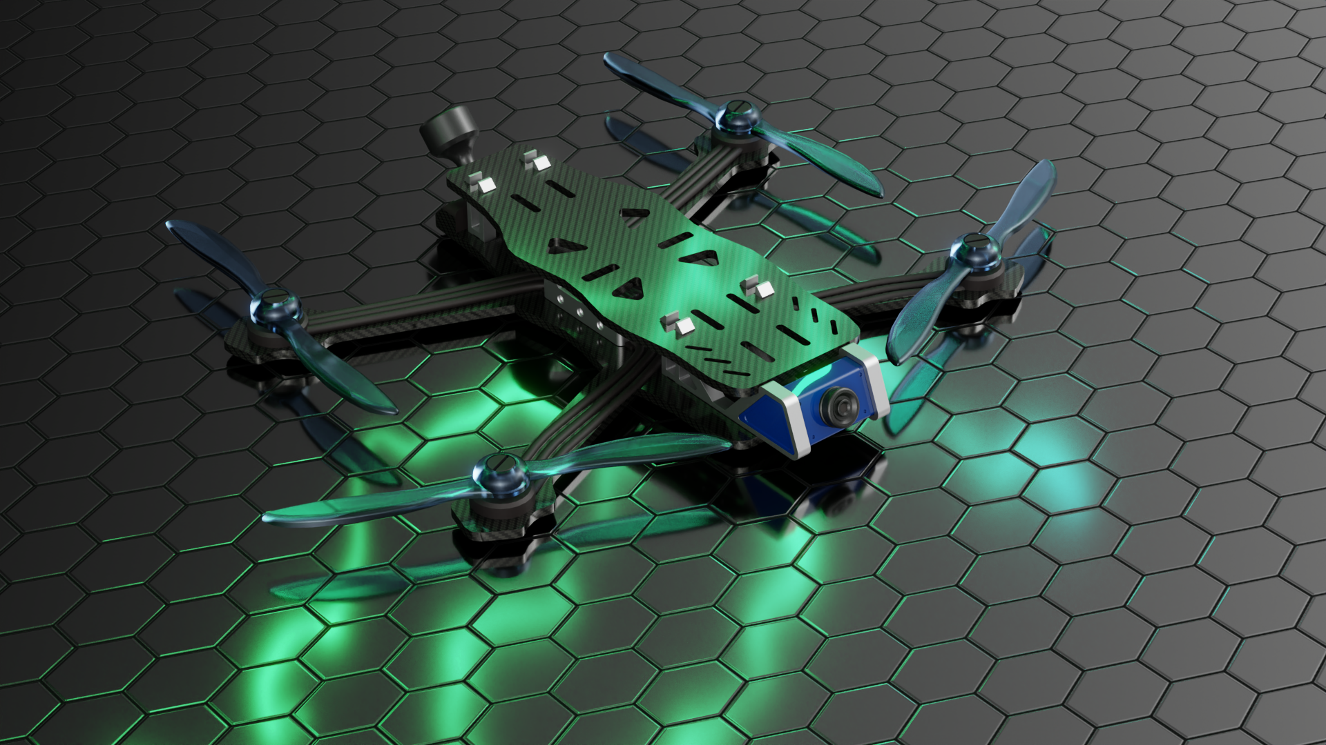 MÔ HÌNH FPV DRONE (KHÔNG CẦN SUPPORT!)