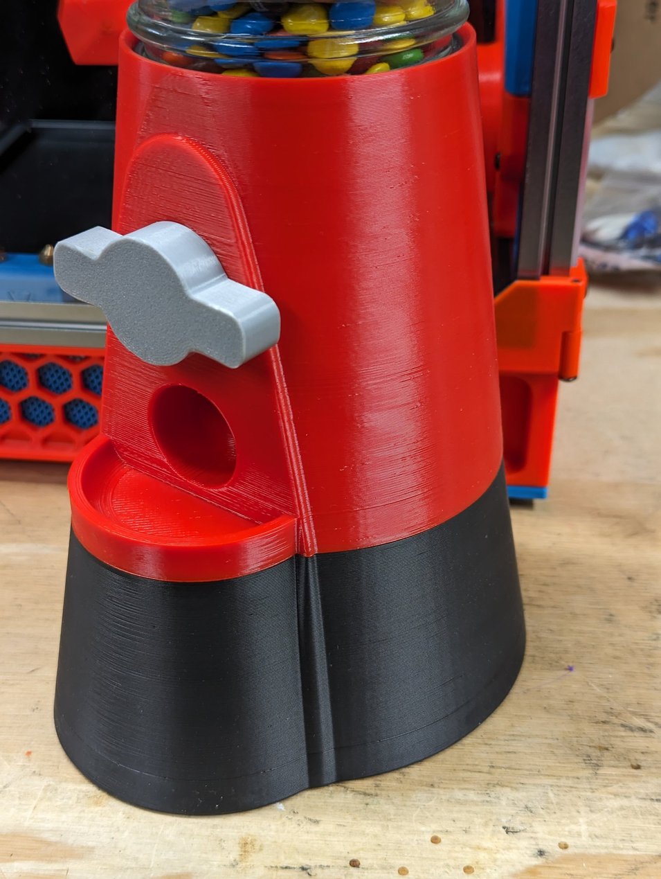 Mẫu Đế Nâng Cho Máy Rót Kẹo