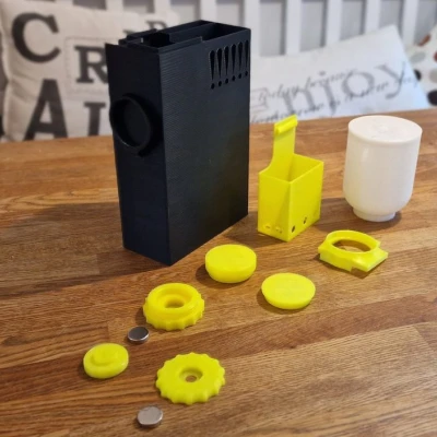 Máy Trục vớt Protein và Lọc Tràn 2 trong 1 cho Hồ Cá