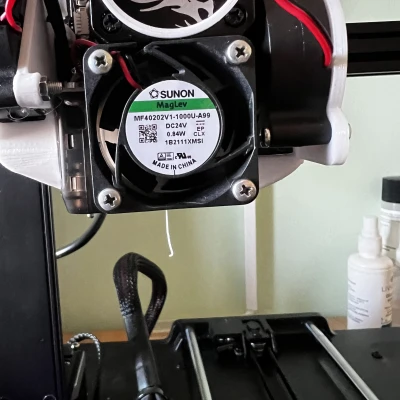 Giá đỡ quạt hot end Creality Ender 3 V3 SE (chuyển từ quạt 25mm sang 40mm)