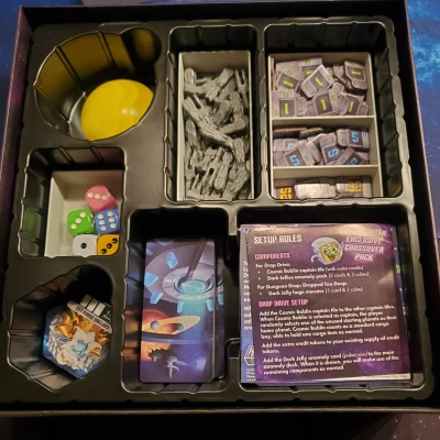 Bộ Tổ Chức Drop Drive Boardgame: Nâng Cấp Hộp Đựng Đơn Giản