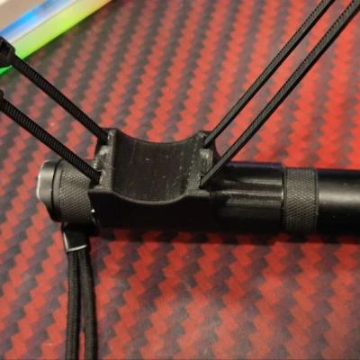 Giá Đỡ Đèn Pin Convoy S2+ Cho Xe Đạp (Vành 31.8mm)