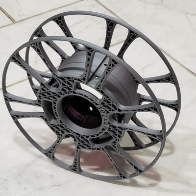 LockSpool V3: Cuộn dây filament tái sử dụng, tùy chỉnh (in 1 bộ phận 2 lần)