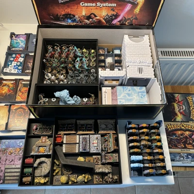 Hộp đựng đồ cho HeroQuest 2021 và Frozen Horror