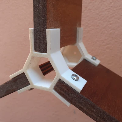 Khớp nối lục giác cho ván ép nửa inch