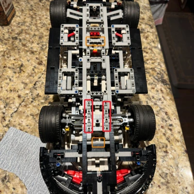 Giá Treo Tường LEGO Technic Porsche 911 RSR #42096 (Spoiler Up)