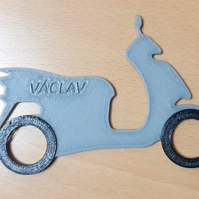 Móc Khóa Xe Máy SYM300 Václav