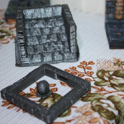 Phụ Kiện Bẫy Lăn RPG D&D