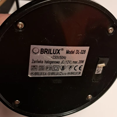 Pat đỡ đèn bàn - sửa cho đèn có 2 thanh ống lồng (Brilux, Ikea,...)