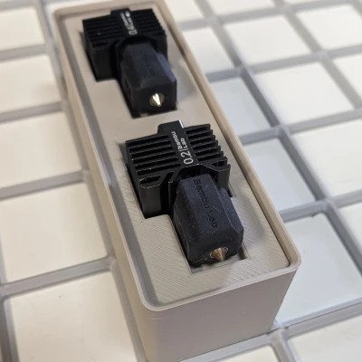 Kệ Lỗ Gridfinity Cho Đầu Nóng Bambu