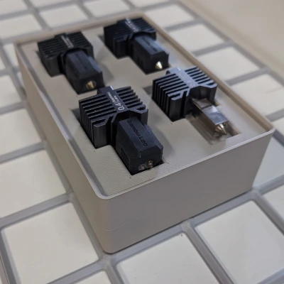 Kệ Lỗ Gridfinity Cho Đầu Nóng Bambu