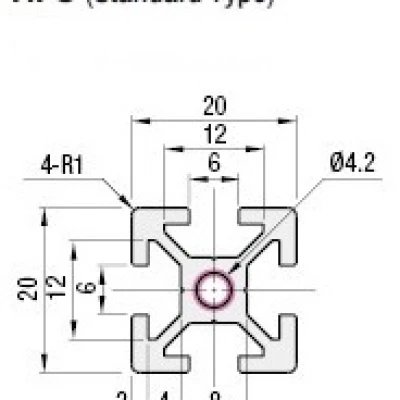 Miếng che khe Misumi HFSB5-2020