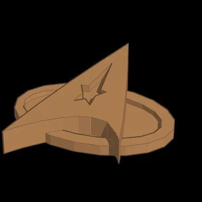 Huy Hiệu Star Trek (Biểu Tượng Delta)