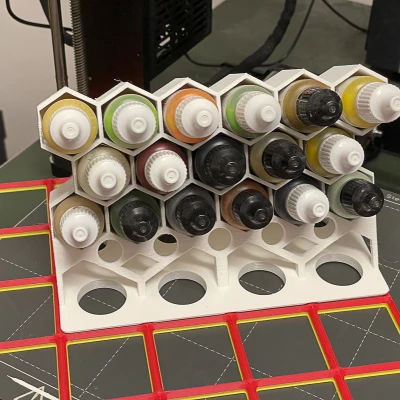 Giá đỡ sơn 17ml tương thích Gridfinity