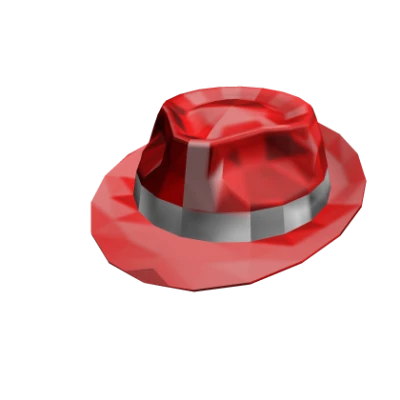 Nón Fedora "Red Sparkletime"