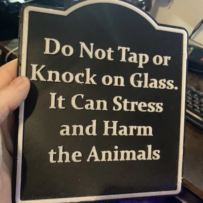 Biển Cảnh Báo Hồ Cá và Thủy Sinh