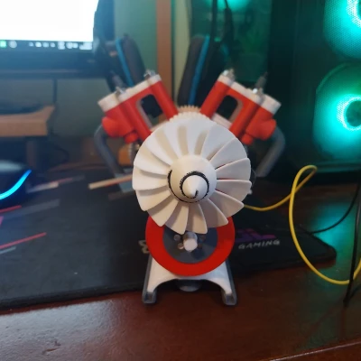 Cánh Quạt Cho Trục Lục Giác (7mm)