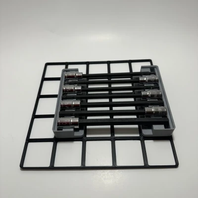 Kệ Đựng Tuýp Lục Giác Dài Pittsburgh Gridfinity - 3/8" Drive/Metric