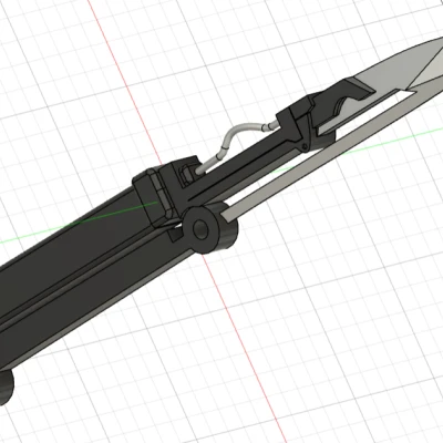 Lưỡi Dao Vibroblade Của Mandalorian