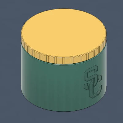 Hộp đựng nắp vặn