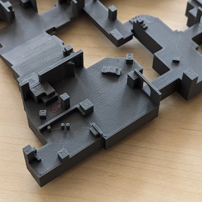 Tranh tường bản đồ CS:GO/CS2 Dust 2 (de_dust2)