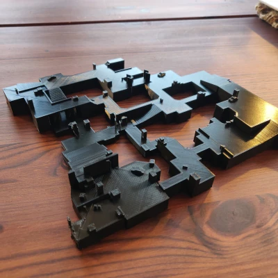 Bản đồ bề mặt CS:GO Dust 2