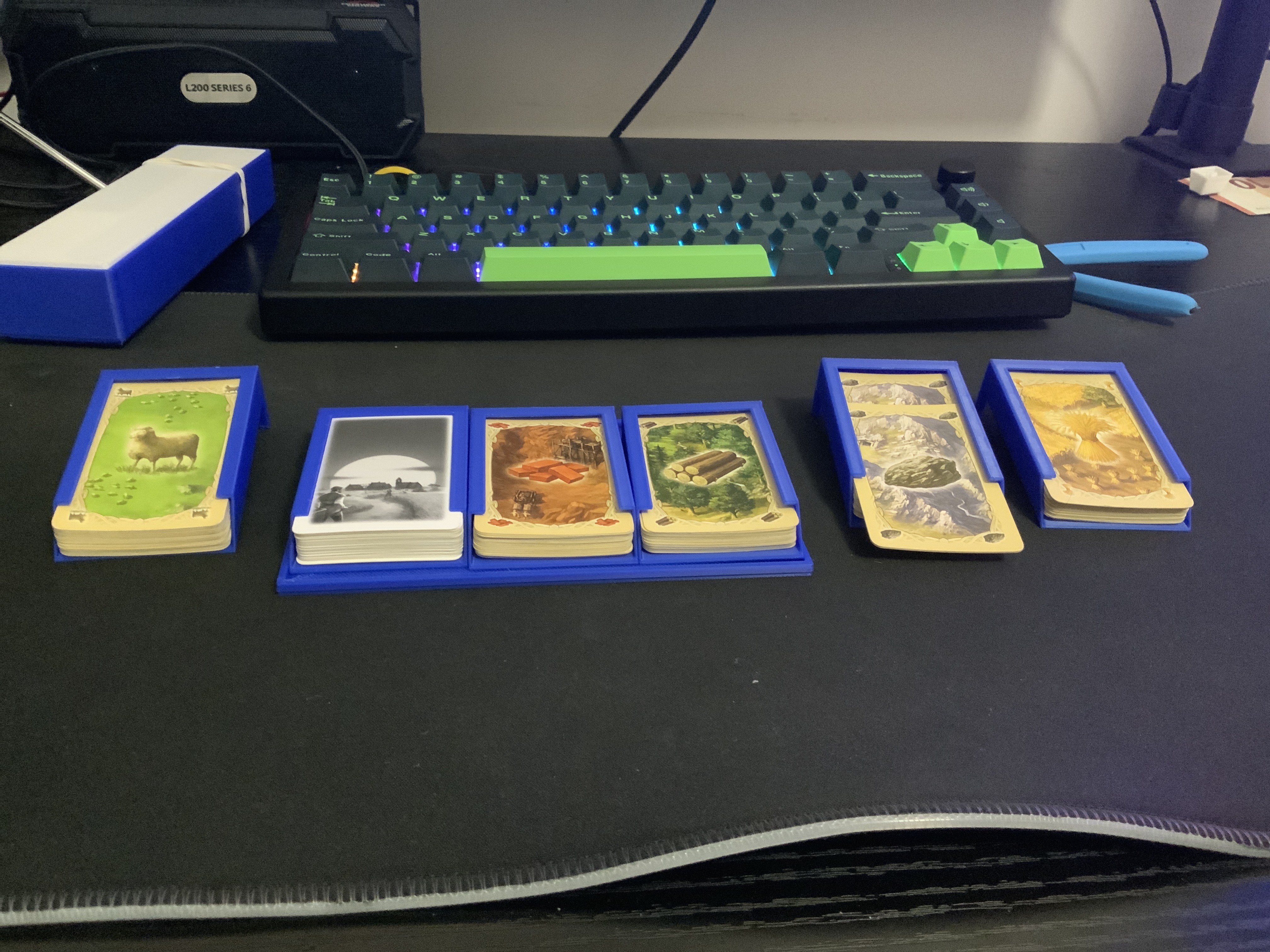 Hộp đựng thẻ bài Catan module (chi phí thấp)