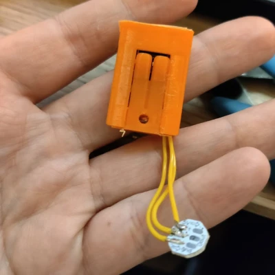 Hộp ESP32-C3 Supermini - Hộp đơn giản có nút bấm