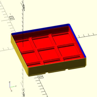 Mô hình Gridfinity bằng OpenSCAD